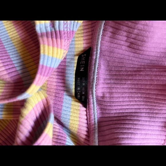 Multicolored crop top - Picture 4 of 4